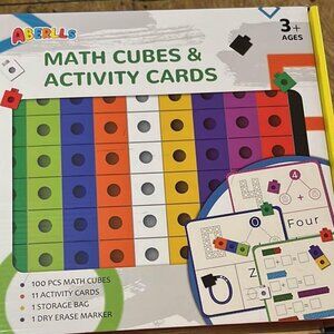 Aberlls Math Cubes and Activity Cards